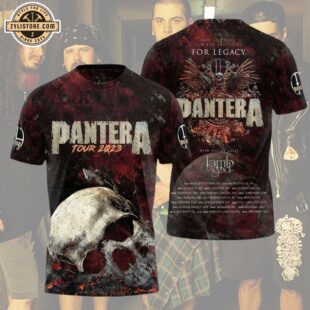 Pantera All Over Print T-Shirts For Fan