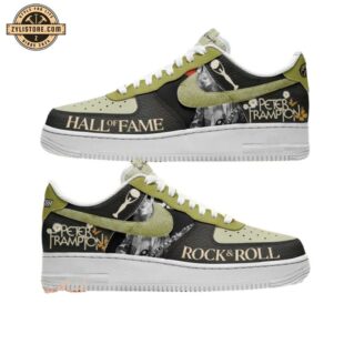 Peter Frampton Rock & Roll Music Air Force 1 Shoes For Fans