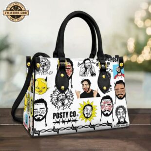 Post Malone Music Leather Handbag