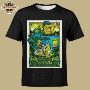 Primus NYE At Fox Theater In Oakland, CA On Dec 30-31 2024 Tour Unisex T-Shirt