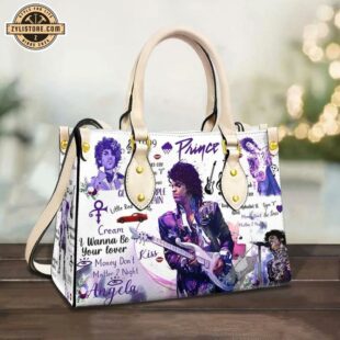 Prince I Wanna Be Your Lover Leather Handbag For Fans