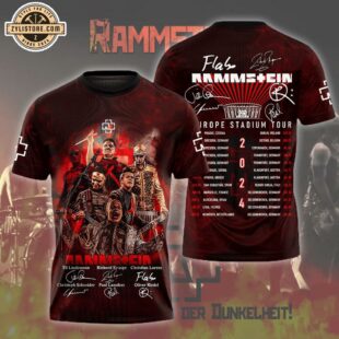 RAMMSTEIN 3D All Over Print T-Shirt