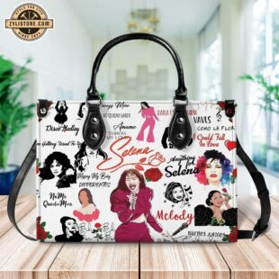 Selena Quintanilla Music Leather Handbag For Fans