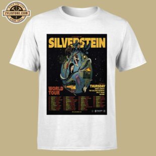 Silverstein 25 Year Of Noise World Tour 2025 Unisex T-Shirt