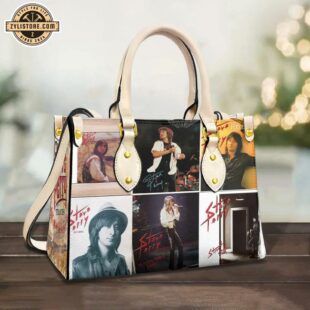 Steve Perry Music Leather Handbag