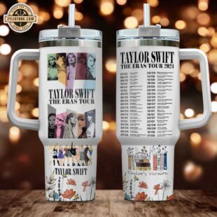 Taylor Swift Music Stanley Stainless Steel Tumbler 40Oz With Handle