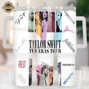 Taylor Swift The Eras Tour Midnights Stanley Stainless Steel Tumbler 40Oz With Handle