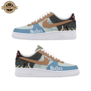 The Beatles Walking Music Air Force 1 Shoes For Fans