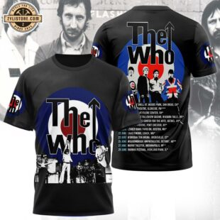 The Who 3D All Over Print T-Shirt