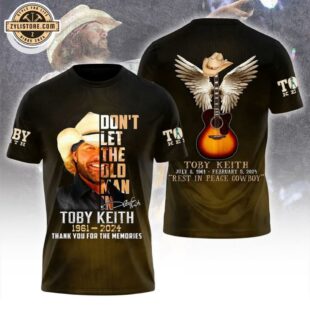 Toby Keith 3D All Over Print T-Shirt For Fan