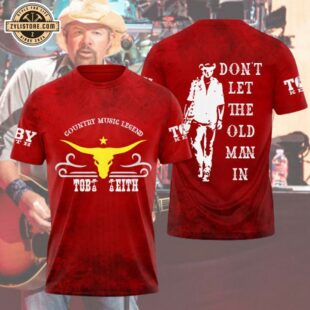 Toby Keith 3D All Over Print T-Shirt Gift For Fans