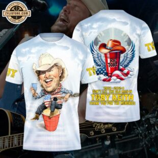 Toby Keith 3D All Over Print T-Shirts