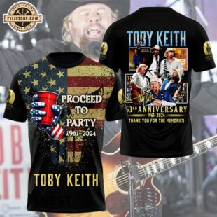 Toby Keith All Over Print T-Shirt