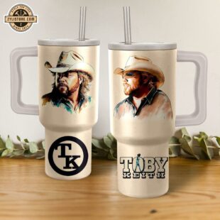 Toby Keith Music Stanley Stainless Steel Tumbler 40Oz With Handle