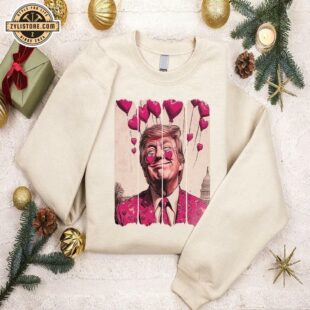 Trump Valentine Cute Sweatshirt For Valentine's Day