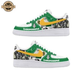 Tyler The Creator x Chromakopia Music Air Force 1 Shoes For Fans