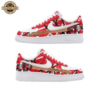 Van Halen Music Air Force 1 Shoes For Fans