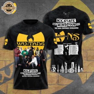 Wu-Tang Clan Music Tour All Over Print T-Shirt