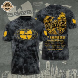 Wu-Tang Clan Signature All Over Print T-Shirt