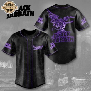 Black Sabbath Music Music Baseball Jersey Shirt