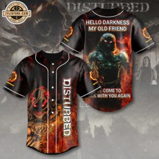 Disturbed Music Music Baseball Jersey Shirt