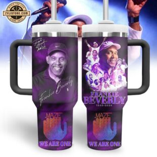 Frankie Beverly Music Tumbler 40Oz With Handle