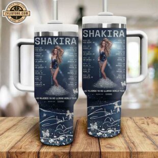 Shakira Musi Tumbler 40Oz With Handle