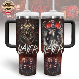 Slayer Band Music Tumbler 40Oz With Handle