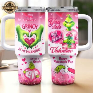 The Grinch Movies Valentine Tumbler 40Oz With Handle