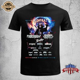 Alcatraz Festival In Kortrijk Belgium On August 6 7 8 9 2026 Unisex T-Shirt