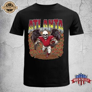 Atlanta Falcons Retro Skeleton Unisex T-Shirt