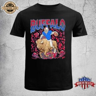 Buffalo Bills Retro Skeleton Unisex T-Shirt