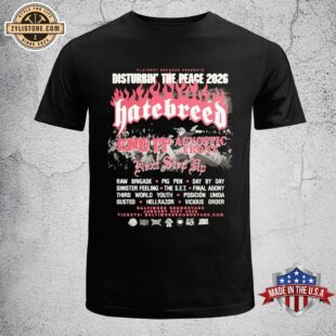 Disturbin’ The Peace 2026 Festival At The Baltimore Soundstage Unisex T-Shirt