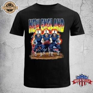 New England Patriots Retro Skeleton Unisex T-Shirt